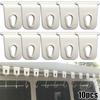 10pcs Awning Hanger Hook RV Awning Hook Ring Clothes Hanger Clip For VW T5 T6 For Fiat Ducato For Ford Transit RV Awnning Hook