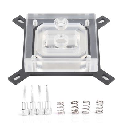 Водяной блок процессора, компьютерный кулер, аксессуар, микроводоотвод для серии INTEL‑115X 2011 2066