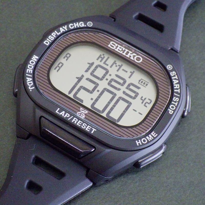 Цена Бренд SEIKO Prospex Super Runners SBEF055 Солнечные Цифровые Тонкие Часы Новые Легко Читаемые
