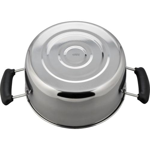 Wahei Freiz Two-handed Pot 22cm Stainless Steel with Glass Lid IH/Gas Compatible Recido RR-6890