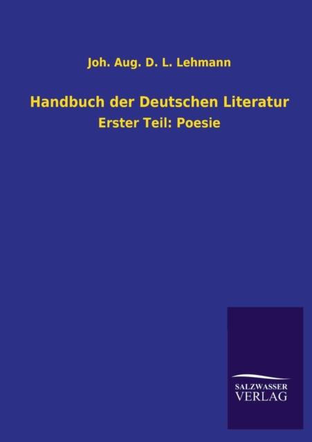 Книга Handbuch Der Deutschen Literatur