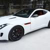 Красная карбоновая накладка-рамка на боковое крыло Stiker Для Jaguar F-TYPE 2013-