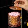 300/600 мл с крышкой Алмазная конфетница Цветной кристалл Сахарница Новые контейнеры для хранения продуктов Домашнее хозяйство