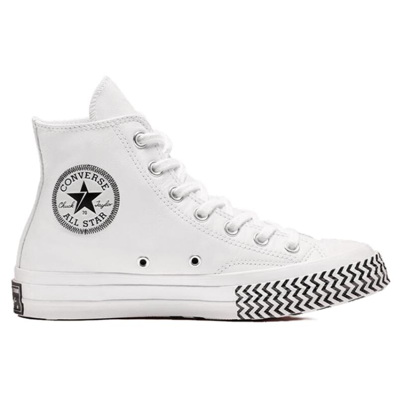 Converse 1970-е Mission-V Высокие кеды All Star Классические Универсальные Высокие парусиновые Женские Черно-белые