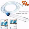 Durable Fecal Clean Handheld Water Changer Pump Aquarium Cleaner Siphon Hose Cleaning Accessories