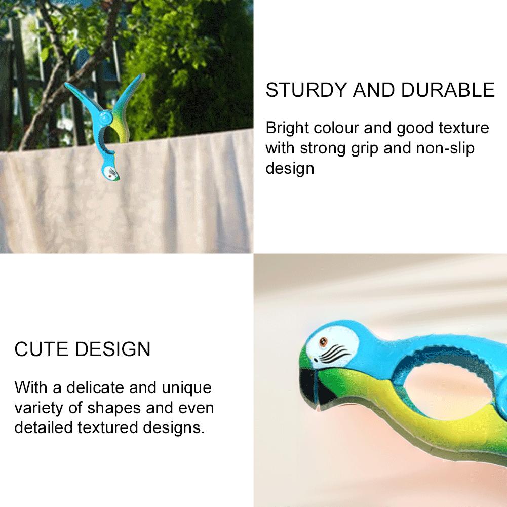 1/2 шт. милые пластиковые пляжные полотенца зажимы для шезлонгов, декора в виде животных, прищепки, булавки, большие сушилки, удерживающий зажим