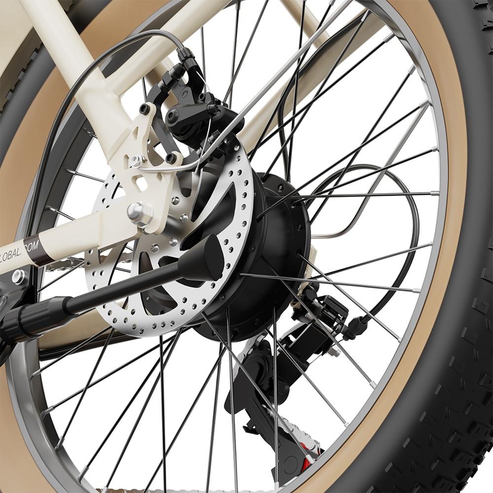 ONESPORT-OT16-2 48V 250W Electric Bike, 48V 17Ah Battery, 60-120KM Range, Folding, Lightweight, LCD Display, Disc Brakes