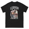 Футболка с коллажем LeBron James Lakers NBA Футболка с графическим принтом King James Баскетбол