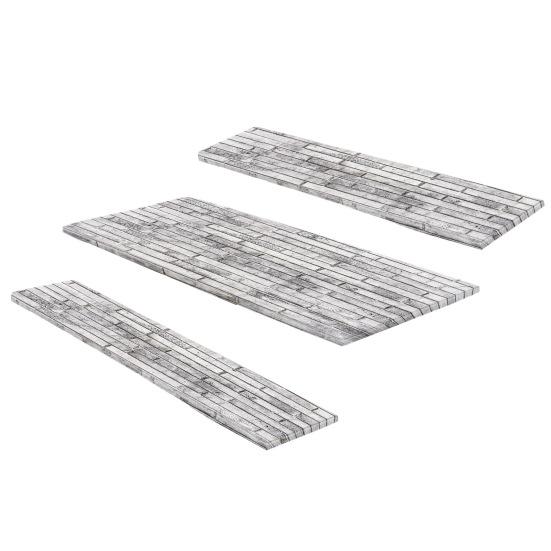 3 шт./комплект чехлов для уличных столов и стульев с принтом, водонепроницаемые, с противоскользящей эластичной лентой