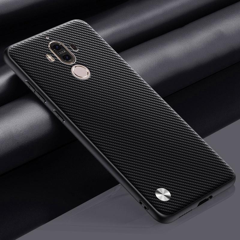 Роскошный чехол из искусственной кожи для Huawei Mate 9 Pro Mate9 Задняя крышка Силиконовый чехол для телефона с полной защитой для Huawei Mate 10 Pro Mate10