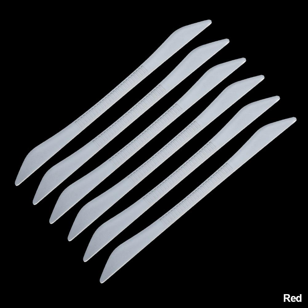 6 шт. набор, универсальная защита от царапин, защита бампера, защита края двери автомобиля, защитная наклейка для зеркала заднего вида, защитная наклейка