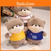 Plush Toy Otter Cartoon Stuffed Doll Decoration For Office Bedroom Gift And