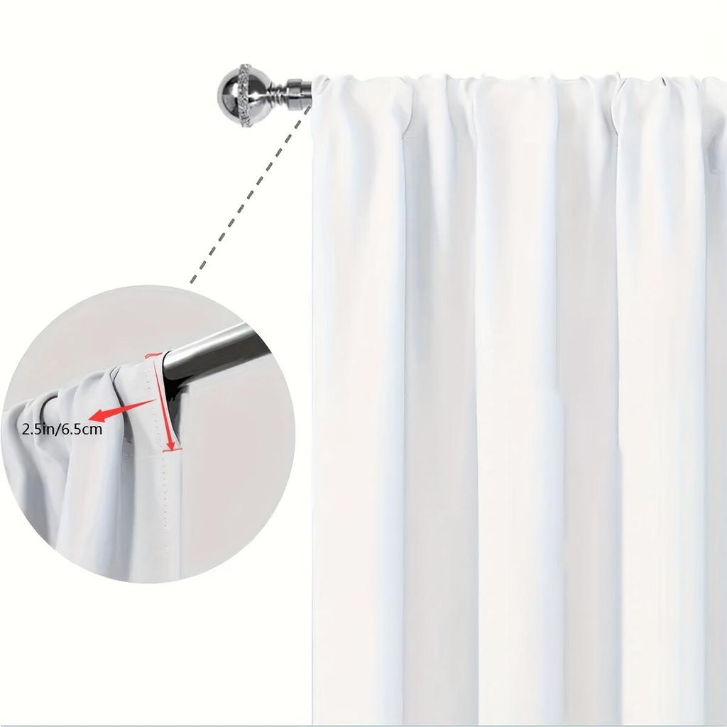 2 Pieces - Cat - Printed Curtain - Polyester Material - Suitable for Bedroom Living Room Study Privacy Curtain