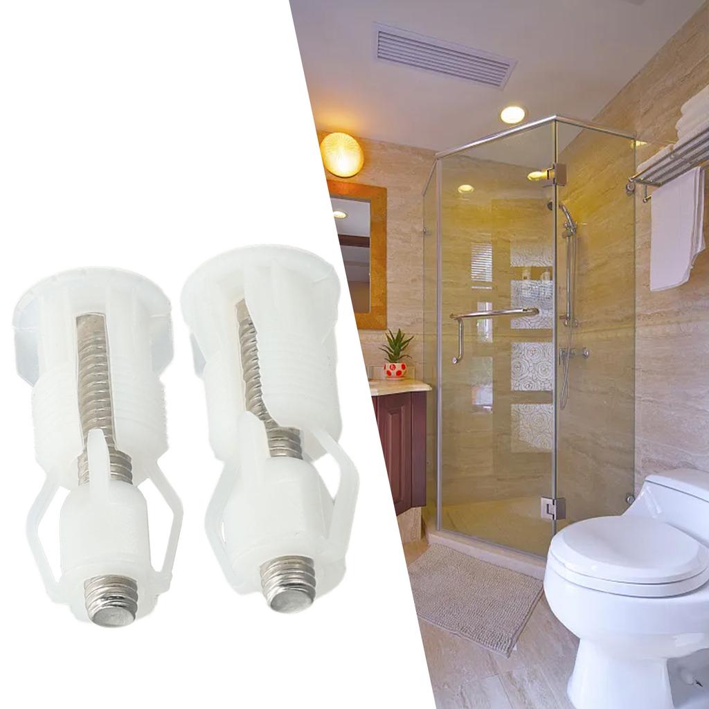 Toilet Seat Screws WC Seat Screw Kit Blind Hole Lid Pan Fixing Nut Cover