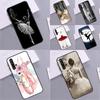 Чехол для Huawei Nova 7i 8i 11i 12i 12s 9 10 SE Y90 Y60 Y70 Y72 Y61 Y91 P30 P40 Lite P60 Pro с изображением балерины