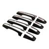 For Jaguar E-PACE XE XF XFL F-Pace Chrome Exterior Side Door Handle Cover Trim For Land Rover Discovery Range Rover Sport L494 szvm6