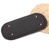 Oval Leather Crochet Bag Base - Hardened Handmade DIY Woven Bag Bottom Plate