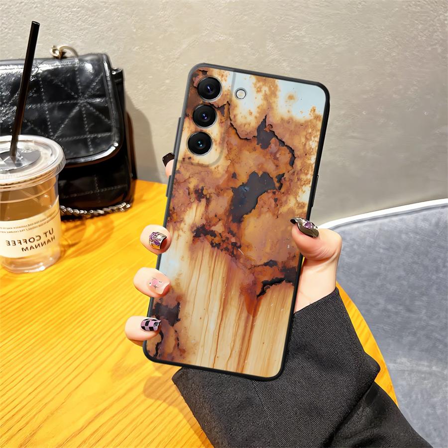 Чехол для Samsung Galaxy A05 Note 20 Ultra 9 10 A50 A70 A30 A40 A04 A06 A07 A10 A20 A03 A01 A02 Чехол для телефона Ретро Ржавчина