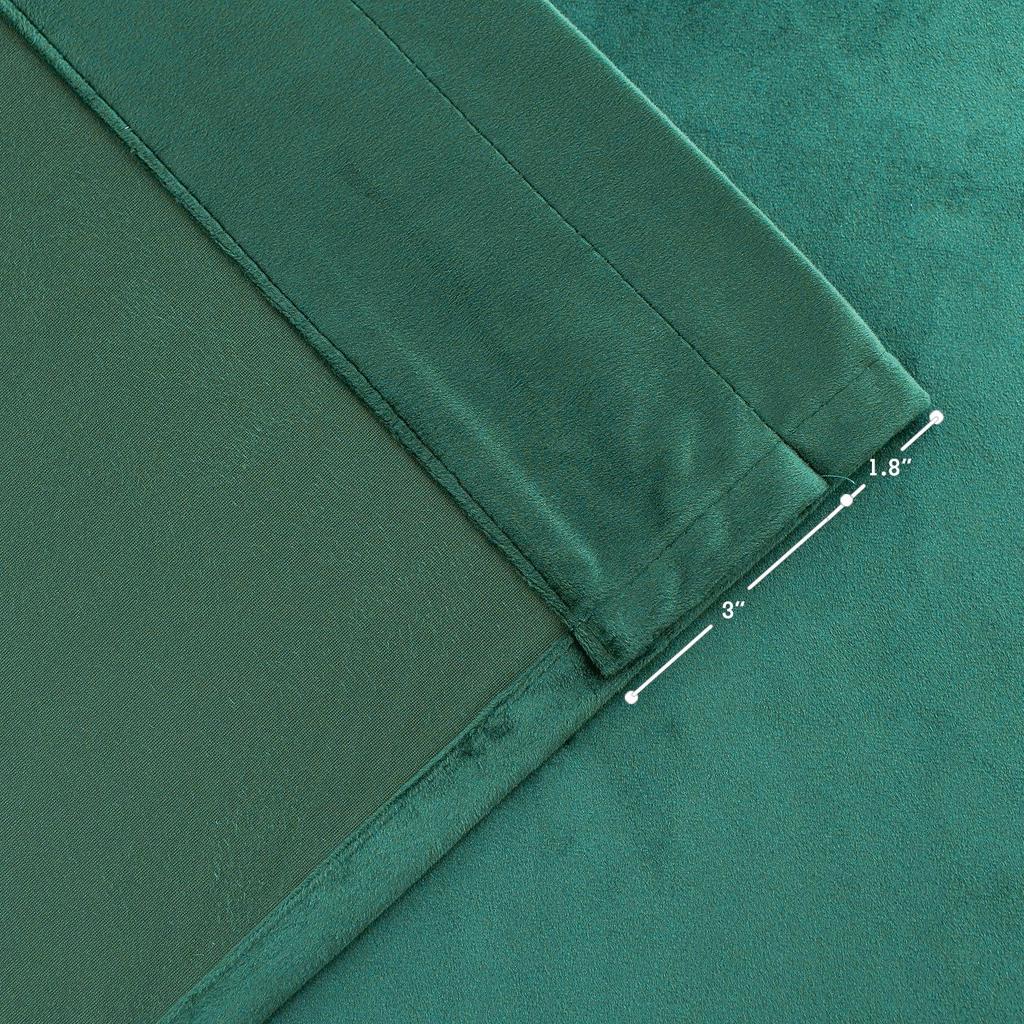 Бархатные оконные плотные шторы с люверсами, 2 панели для спальни, гостиной, офиса