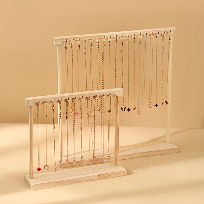 1 шт. Большая красивая и практичная стойка для демонстрации подвесок, органайзер для стойки ожерелий, стойка для демонстрации ювелирных изделий, стойка для демонстрации ожерелий для домашней комнаты