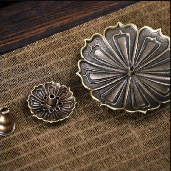 Lotus incense holder multifunctional incense holder incense gourd incense holder incense holder alloy incense holder 7