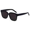 Солнцезащитные очки SAINT LAURENT Asian SLM40F 001, Черные, Унисекс, Посадка,