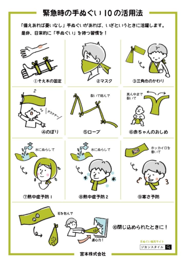 Miyamoto Towel Miyamoto Izumi Kobai Small Pattern Size Made In 33 X 90 Set of 33027 Tenugui, Tenugui, 7, Japan, Approx. Cm, 5,