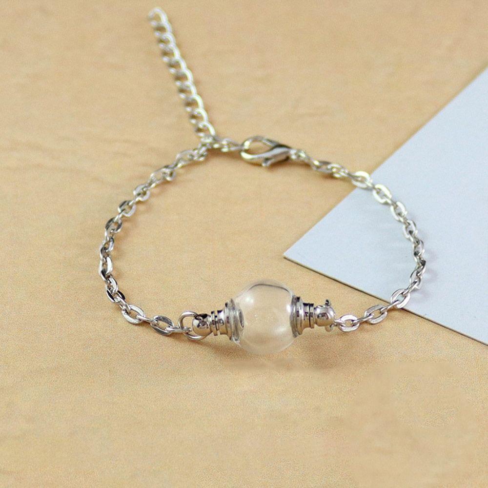 Многоцветный браслет из шнура с подвеской-шармом в виде изогнутого куба на удачу, подарок, стеклянная колба