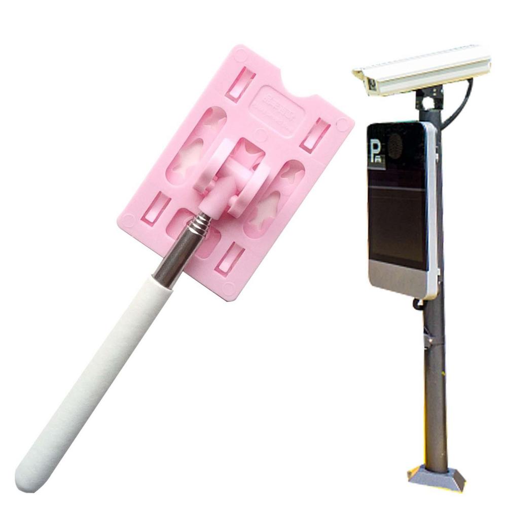 Телескопический держатель для карт, бесконтактный стержень для оплаты парковки автомобиля, держатель для карт с функцией считывания платы за парковку