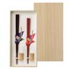 Aito Seisakusho Couple Chopstick Set Hexagonal Made In 104504 "Hyozaemon" (Wooden Box) Chopsticks, Japan, Gift,