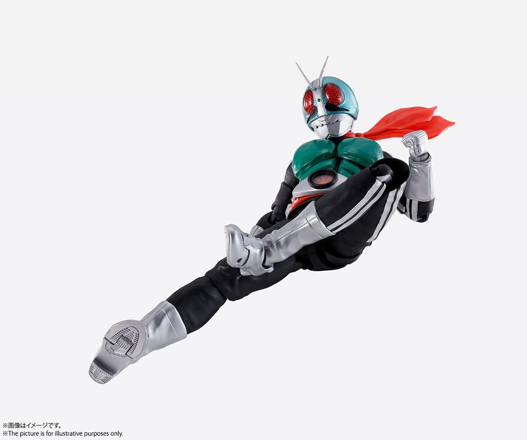 TAMASHII NATIONS Figuarts Kamen Rider New 1 50th Anniversary Approximately 145mm Painted Movable Figure S.H. (Shinkocho Seiho) No. Ver. PVC&ABS