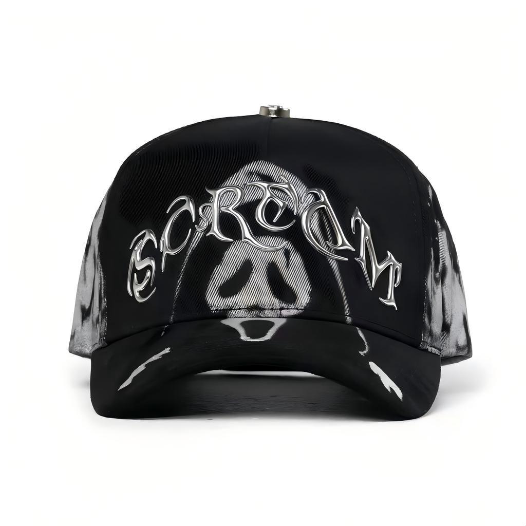 High Quality 5-Panel Curved Brim Baseball Cap with Rhinestone Embellishments Terry Fabric Dobby Style-Sporty Unisex Adult Hat