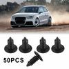 20/50Pcs Car Auto Fastener Clips Fender Bumper Shield Retainer 8mm Hole Plastic Rivet Push Pin 6030441 Car Accessories