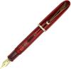 Gullor Acrylic Fountain Heartbeat Transparent Medium Nib Pen, Tip, Red, (0.7mm)