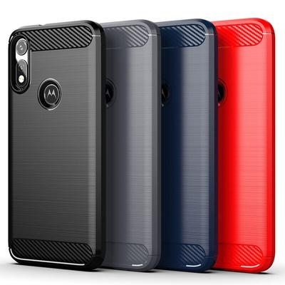 Силиконовый чехол для Motorola MOTO E 2020, противоударный чехол для moto e 2020, чехлы для телефонов, чехол из углеродного волокна, чехол Fundas