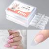 100Pcs/Box Matte Fake Nails No Polishing Press On False Nails Medium Short Design High Matt Soft Gel Nail Tips For Extension