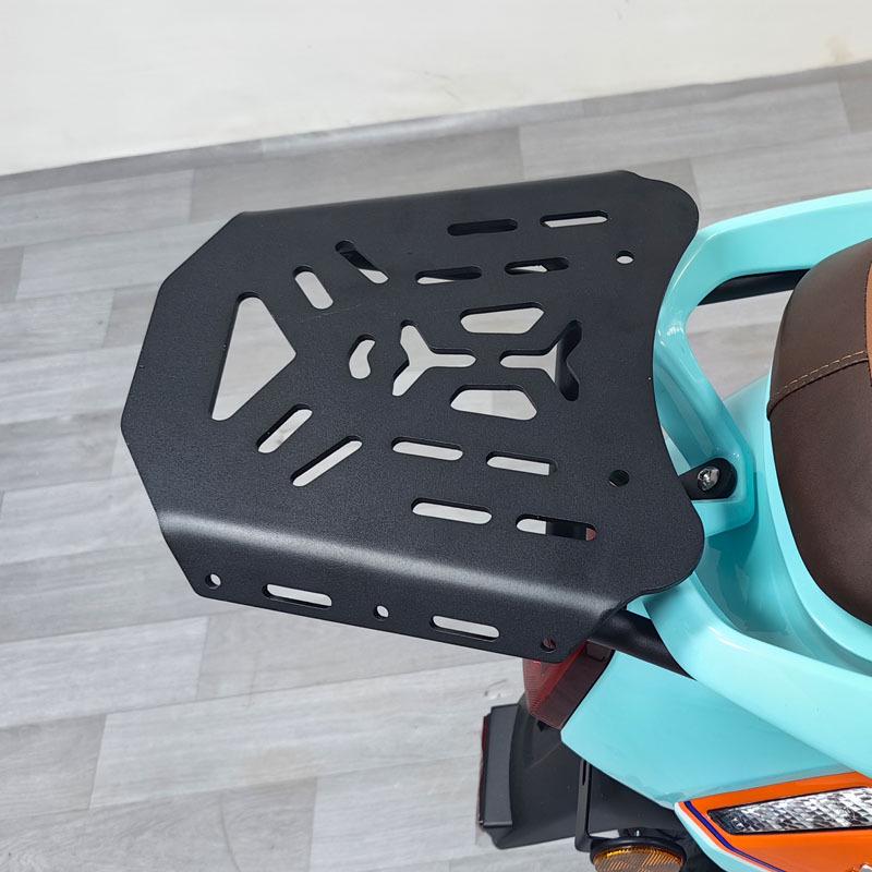 QJ Sunshine 125 Передний и задний багажник со спинкой и защитой выхлопной трубы