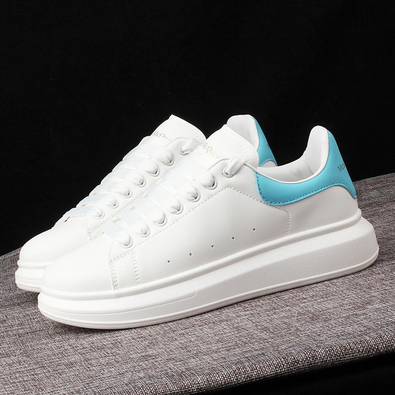 White Shoes for Men Thick Soles for Men Skateboard Shoes for Lovers Casual Sports Shoes for Men Light Travel Shoes