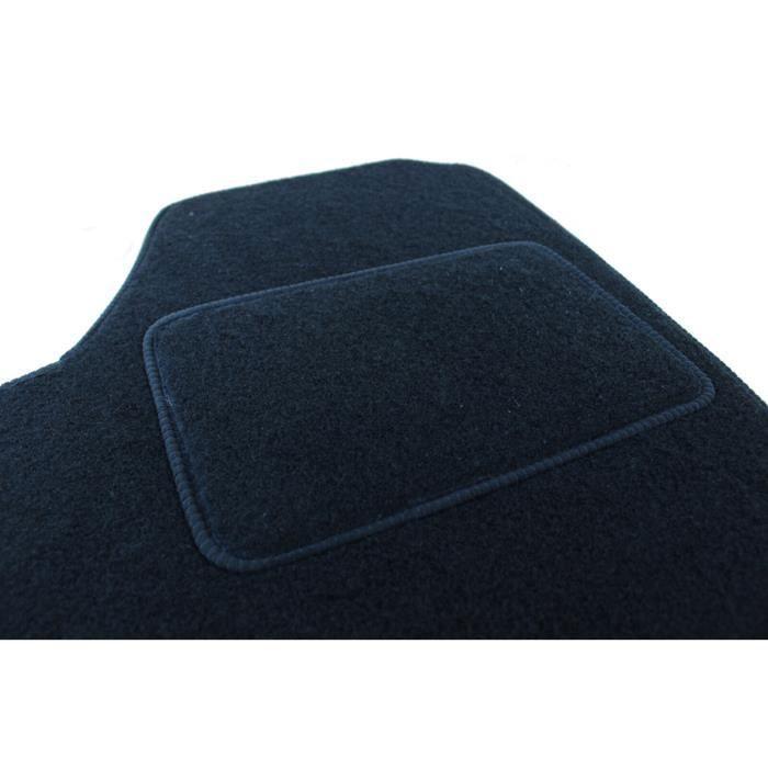 Logo Tapis De Sol Noir Velours Sur Mesure Pour Citroen C4 Picasso 2013-2019 / Space Tourer 2014 3pcs, Base Antidérapante