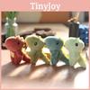 Adorable Plush Dinosaur Keychain Cute Soft Toy Cartoon T-rex Bag Charm 10cm