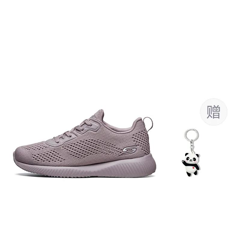 Skechers BOBS SQUAD Mesh , Textile Breathable Slip Resistant Breathable Slip Resistant Low top Running Shoes (Unisex) Running Shoes
