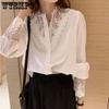 Женская кружевная рубашка Sense Spring and Autumn Design Niche Style, парный топ и рубашка в стиле пэчворк