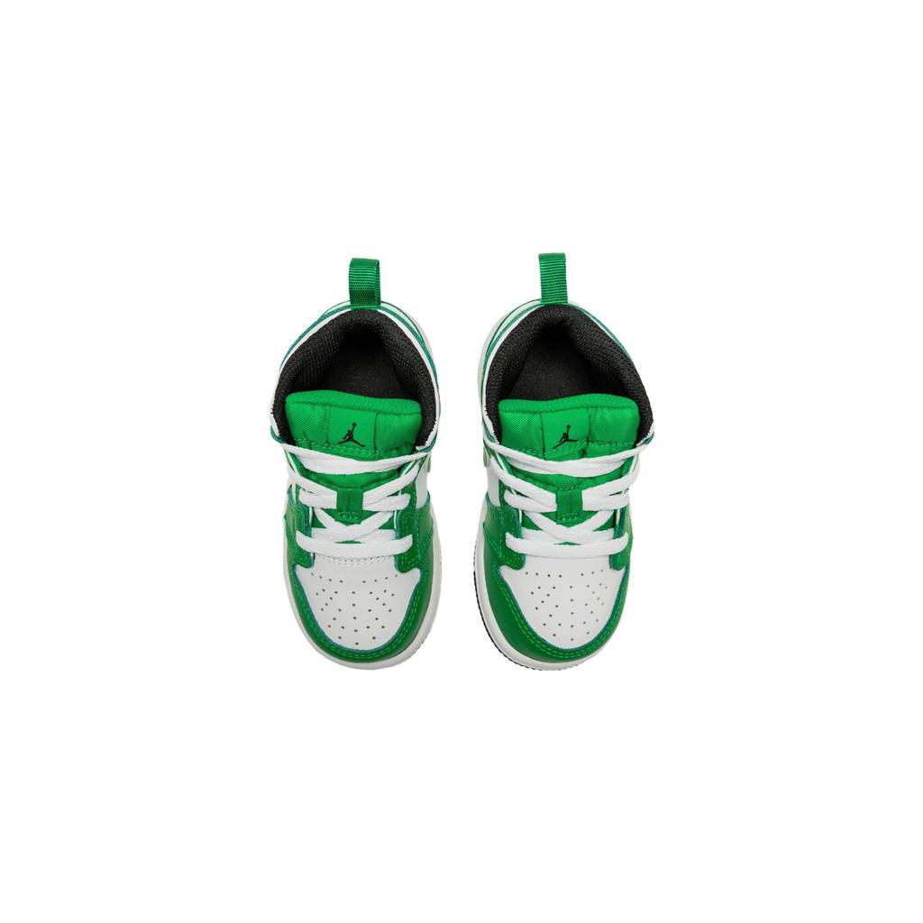 (TD) Air Jordan 1 Mid 'Lucky Green' Baby DQ8425-301