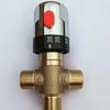 4-Point Full Copper Thermostatic Mixing Valve for Solar Water Heaters and Pipes