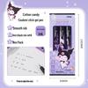 Черная нажимная ручка Hello Kitty Sanrio - Специальная для студенческих экзаменов, Гладкий ST-наконечник