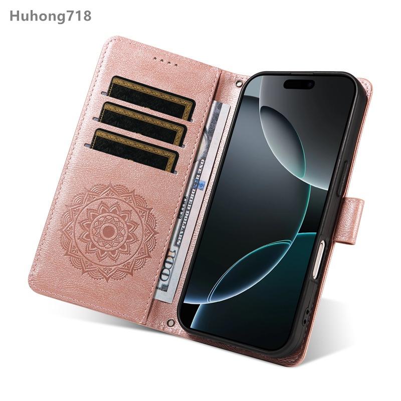 For Motorola Moto G04 G04S G05 G14 G24 G34 G35 G45 G54 G55 G64 G75 G84 G85 4G 5G Case Flip Leather Wallet Cover Bumper Shockproof With Wrist Strap