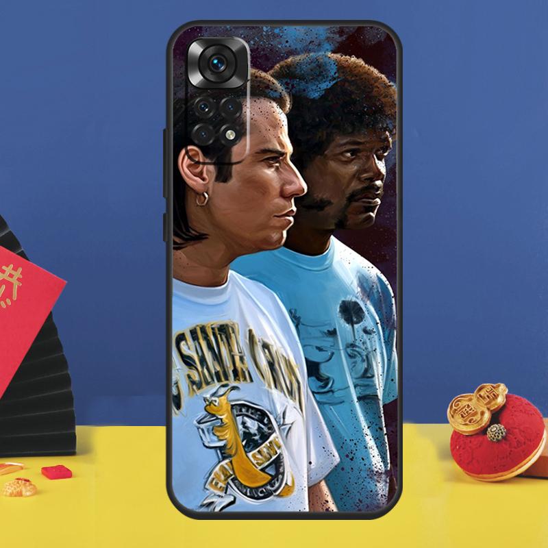Pulp Fiction Case For Xiaomi Redmi Note 14 13 Pro 12 10 11 15 Pro Plus Redmi 15 15C 10C 12C 13C 14C Cover