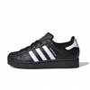 adidas Originals Superstar 2 Устойчивые к истиранию Низкие Скейтбордические кроссовки Унисекс Черный Желтый JI0079( team927-)