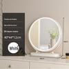 oval rechargeable - pure white 40cm