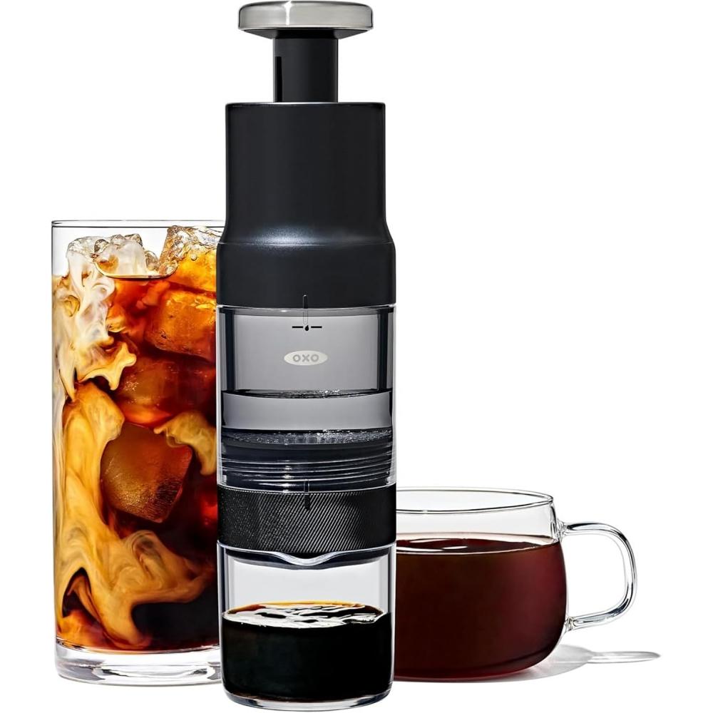 Кофеварка Oxo Quick Концентрированный Кофеварка Бутылка для Заваривания Водой Легкая Переносная 4 Чашки